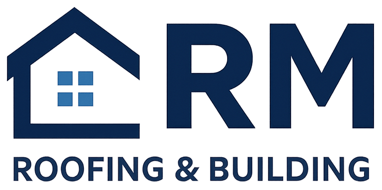 rm roofing building logo no margin